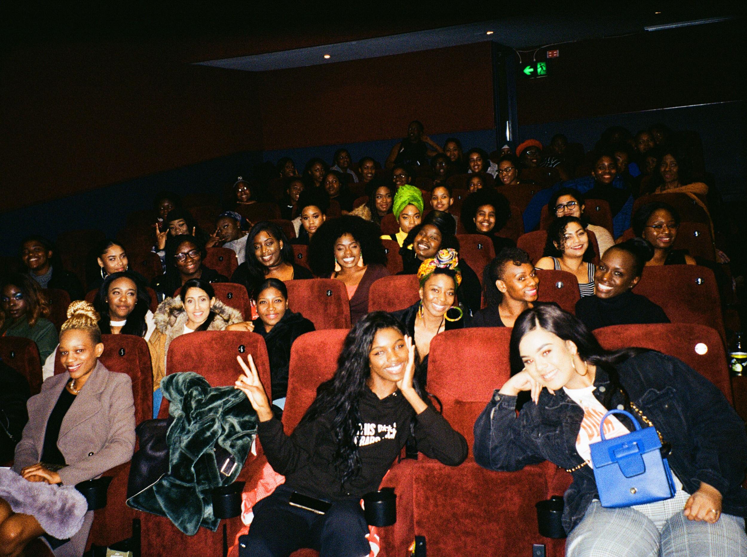Attendees at a women-only Black Femme Film screening