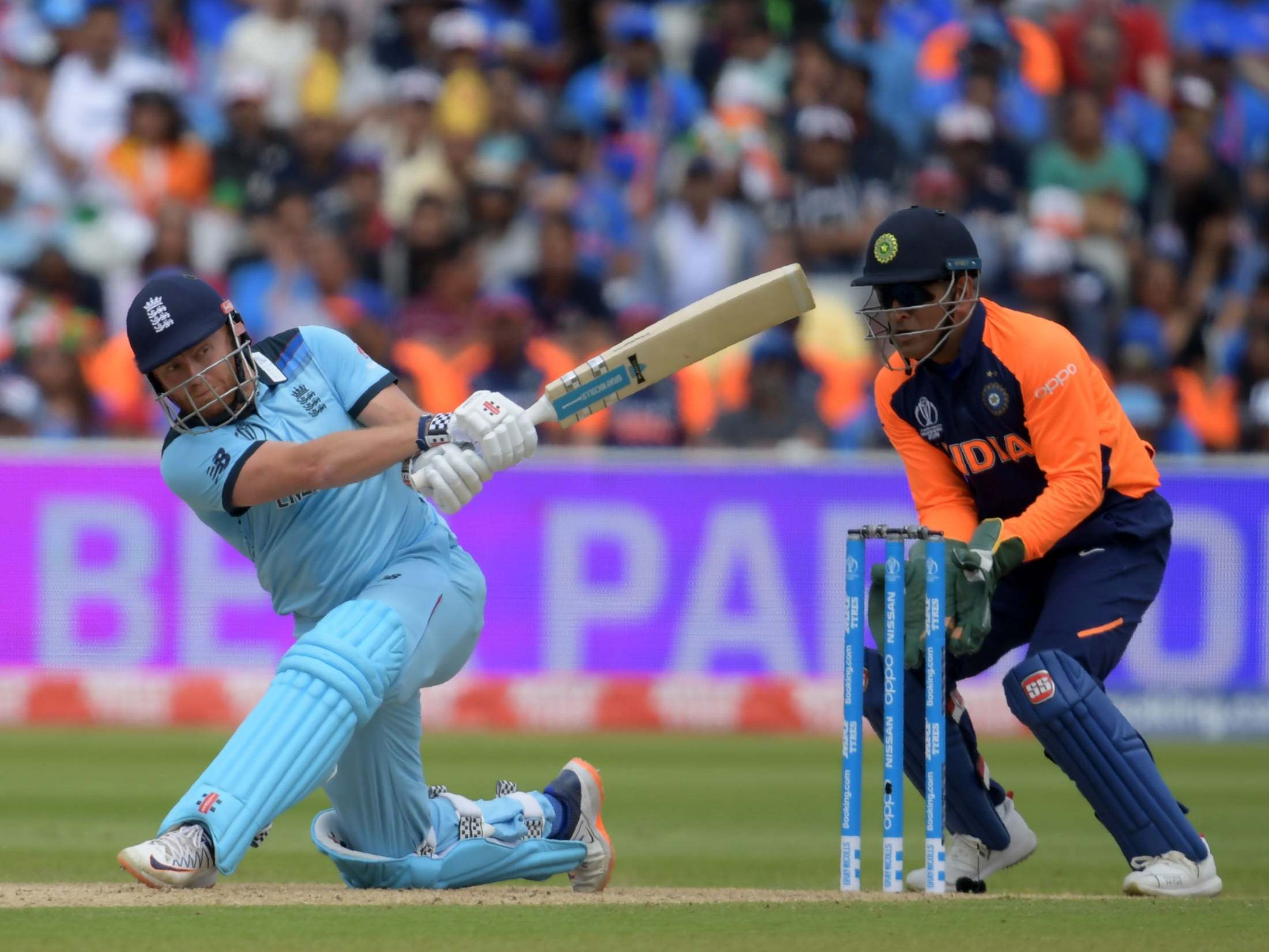 Bairstow's 100 put England in control against India