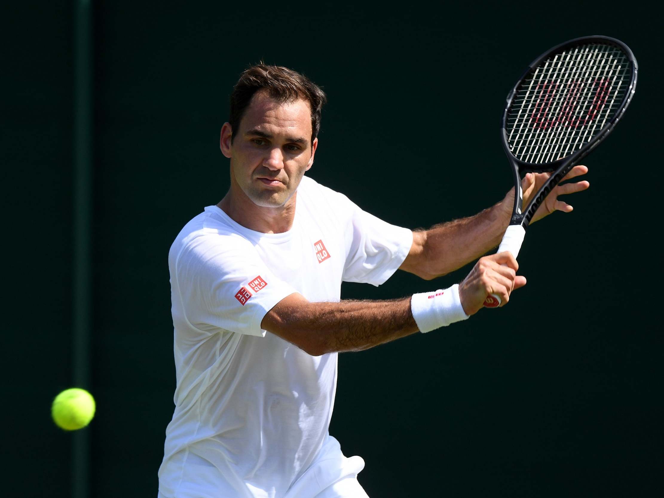 Roger Federer's slice could do some damage at Wimbledon this year