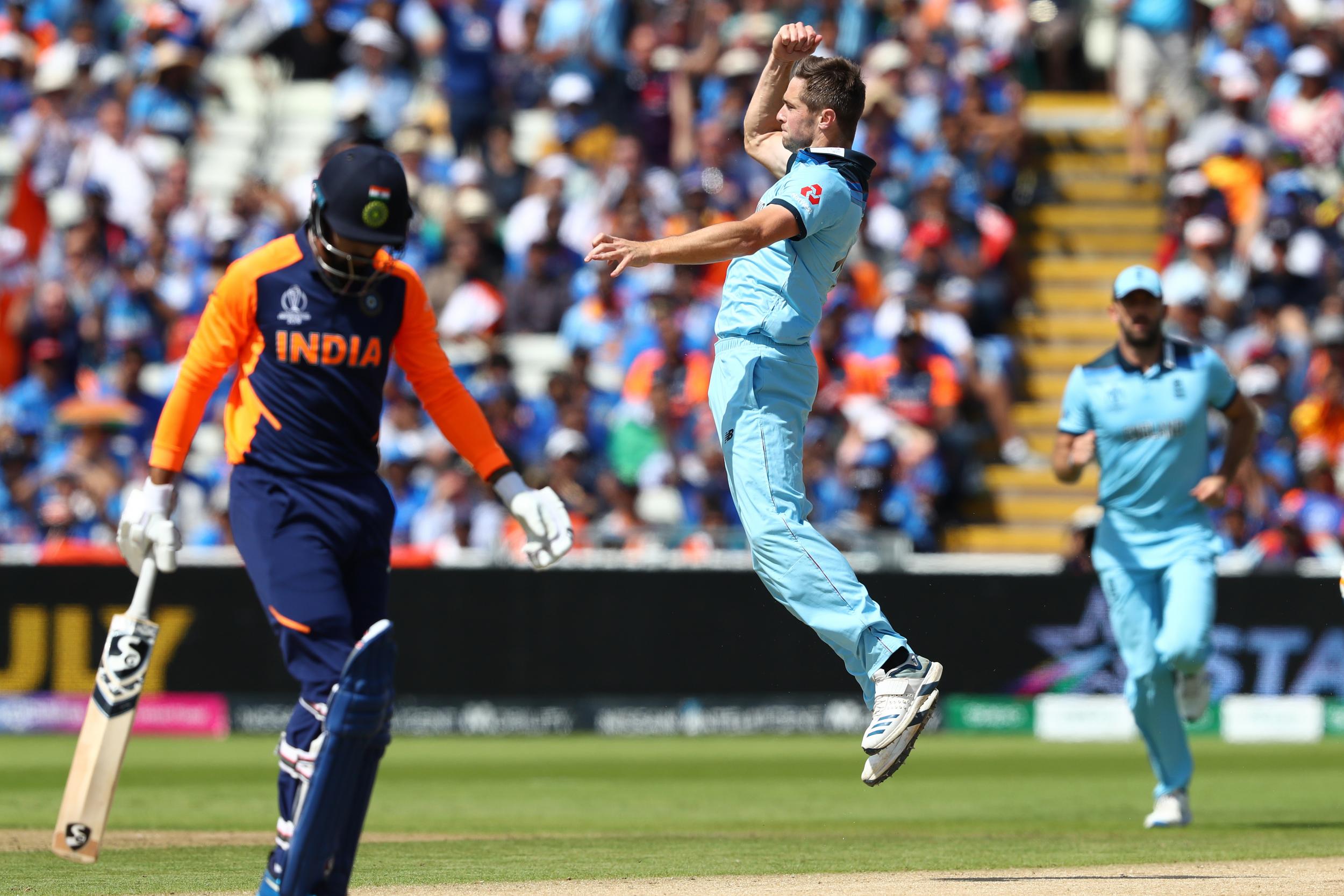 Woakes helped halt India's charge