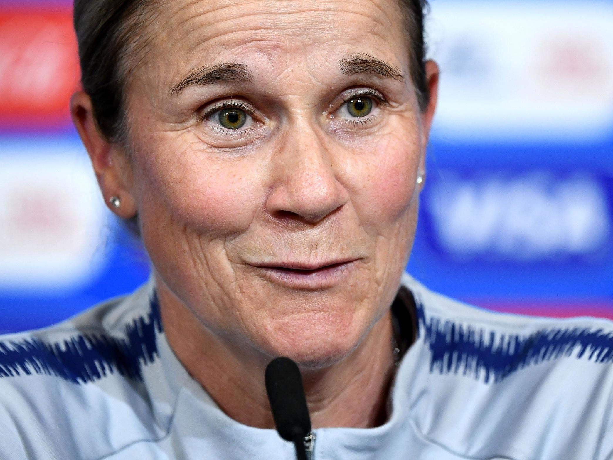Jill Ellis became to the first female coach to win back-to-back World Cups (AFP/Getty)