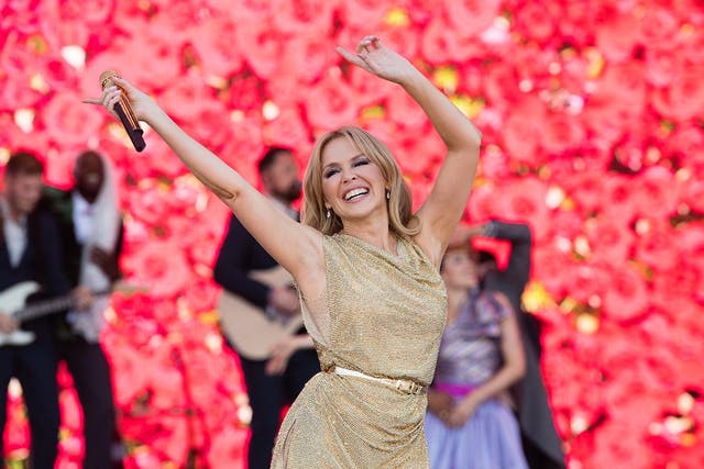Kylie headlined Pride after her triumphant Glastonbury performance