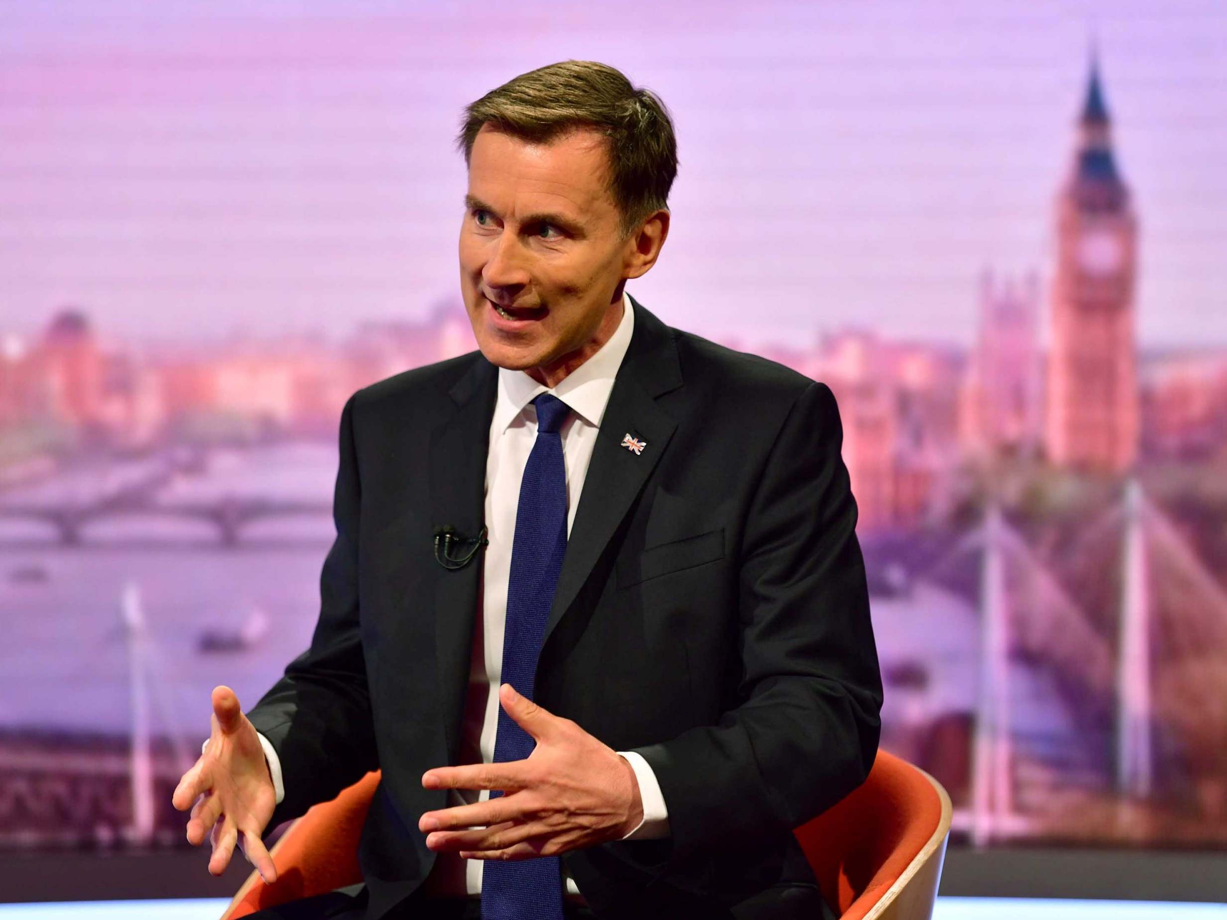 Jeremy Hunt is trailing Boris Johnson in the race to become leader
