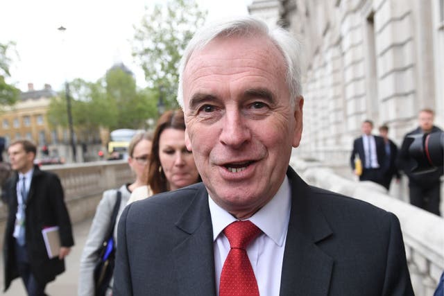 Labour shadow chancellor John McDonnell said his party was interested in reforming the inheritance tax system