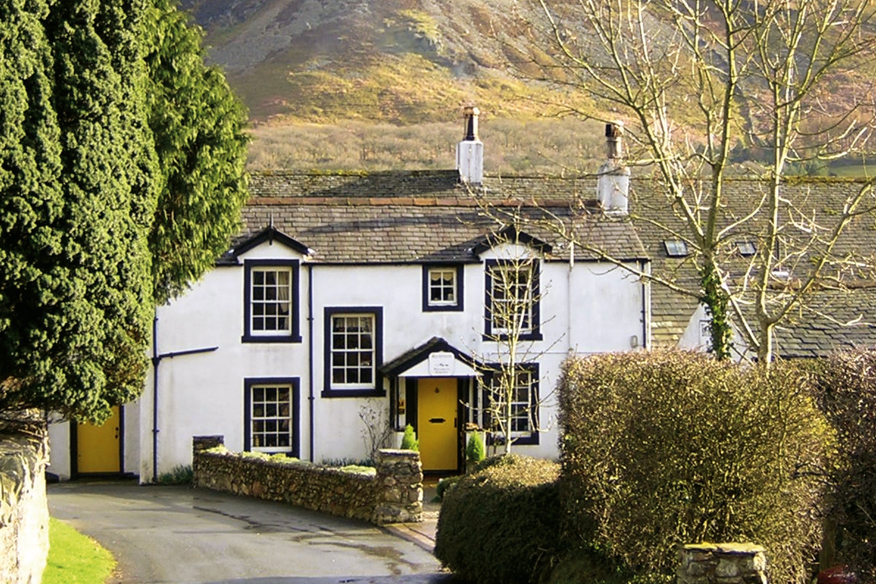 The Kirkstile Inn in Cumbria is set in breathtaking countryside