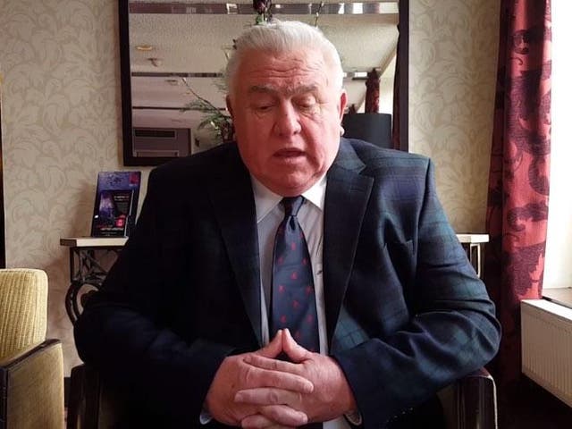 Fergus Wilson, the controversial millionaire landlord who has now had his own home burgled