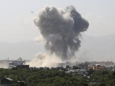 Huge Taliban-claimed car bomb wounds 65 in Kabul