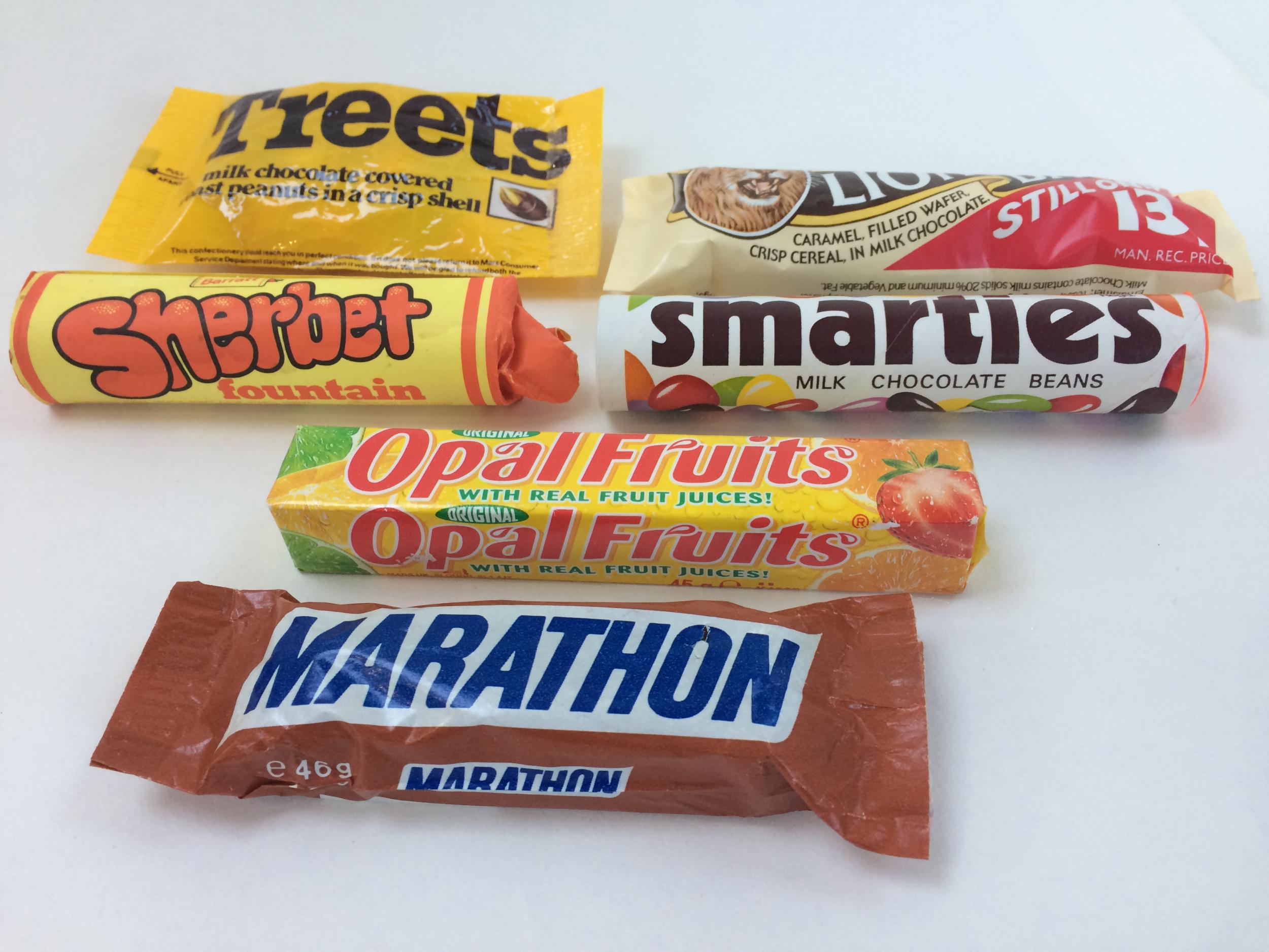 Sweet truth: Confectionery from the 1980s