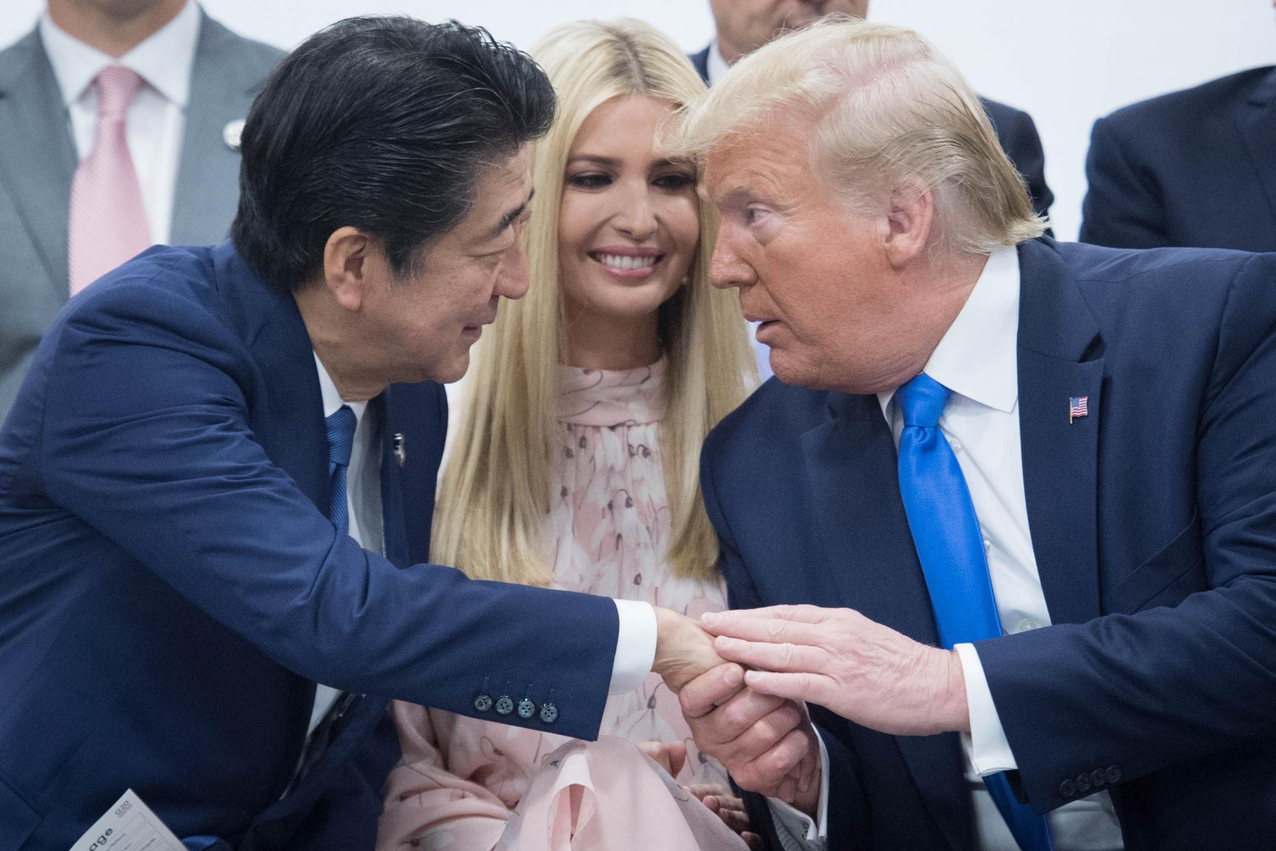 Commentators ridiculed Ms Trump's presence at the G20 summit, where she joined the official leaders' photograph