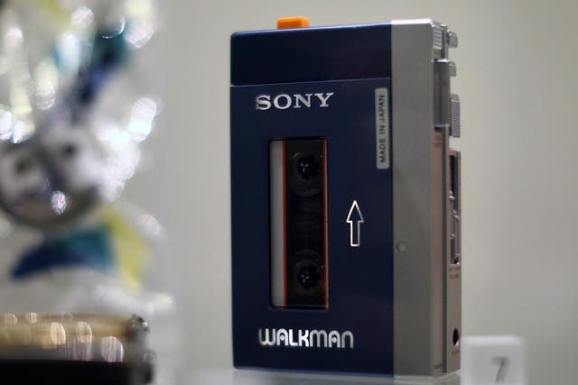 A 1980 Sony Walkman Stowaway TPS-L2