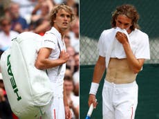 Sixth seed Zverev stunned in Wimbledon first round by qualifier Vesely