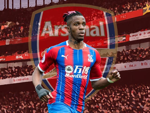 Arsenal have had a £40m bid for Wilfried Zaha rejected 