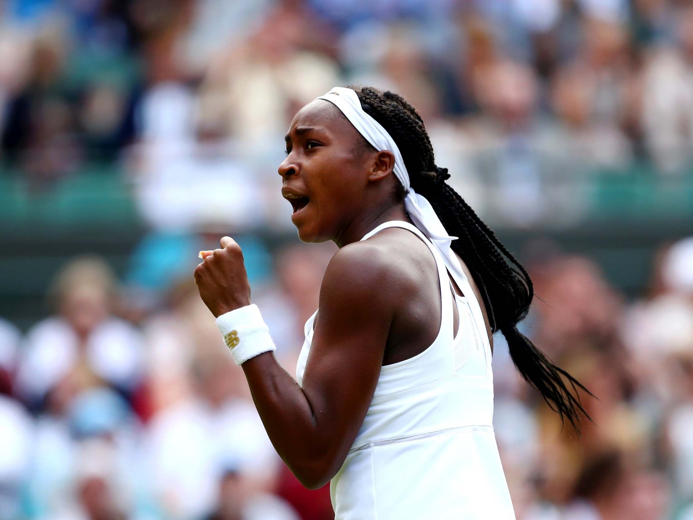 Cori Gauff: The future can wait as Wimbledon's newest star ...