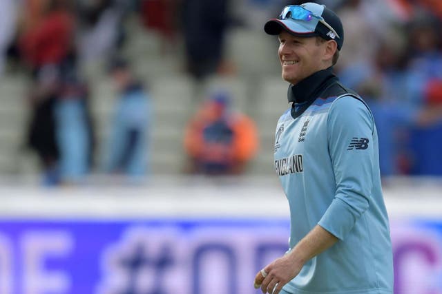 Eoin Morgan’s England take on New Zealand with the chance to book their place in the semi-finals