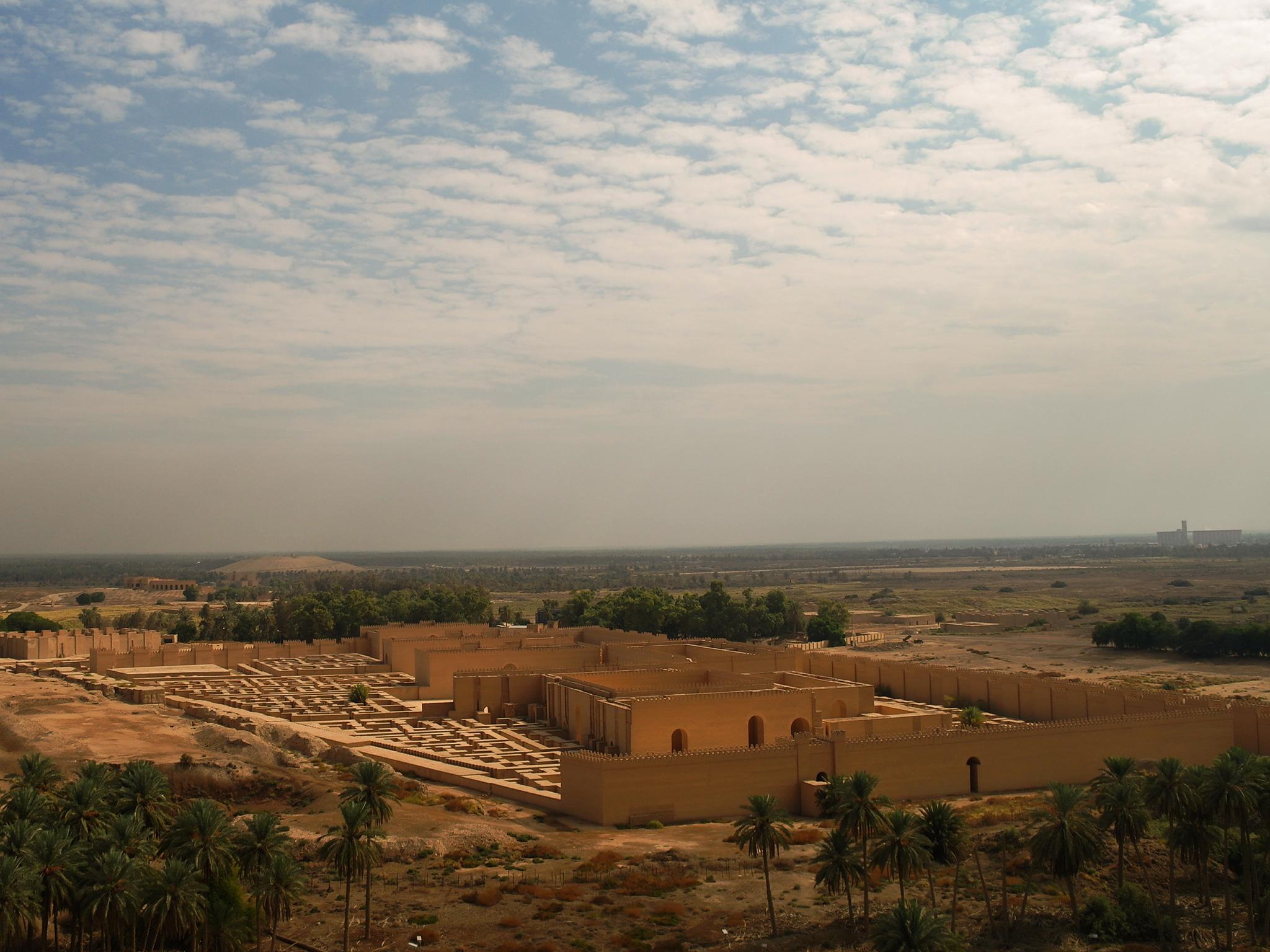 Babylon is the sixth world heritage site within Iraq