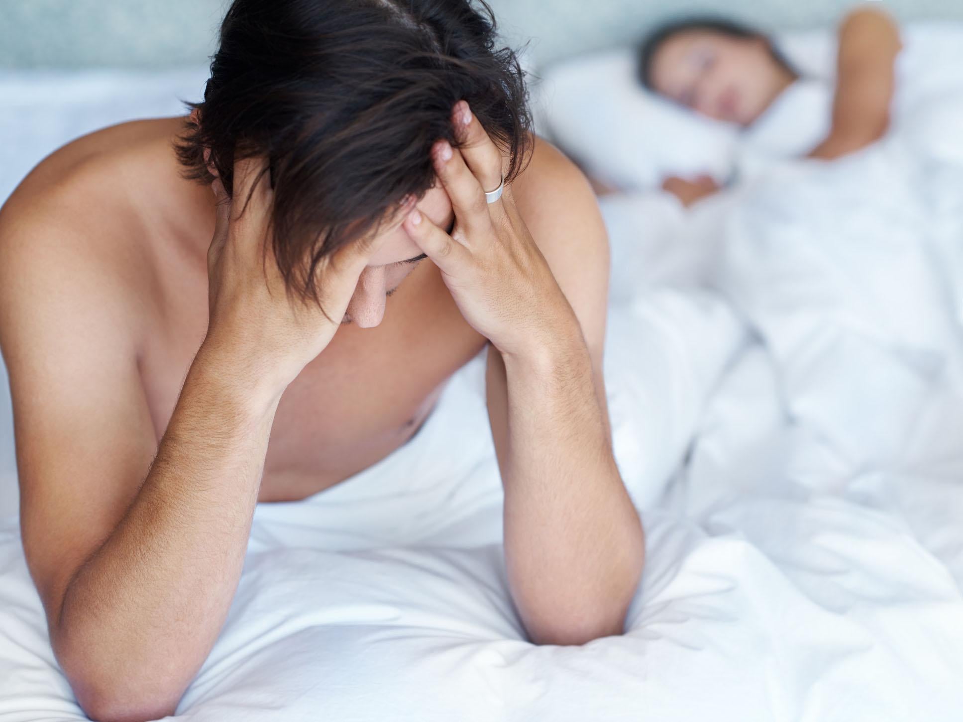 Up to half of men under 50 suffer from erectile dysfunction