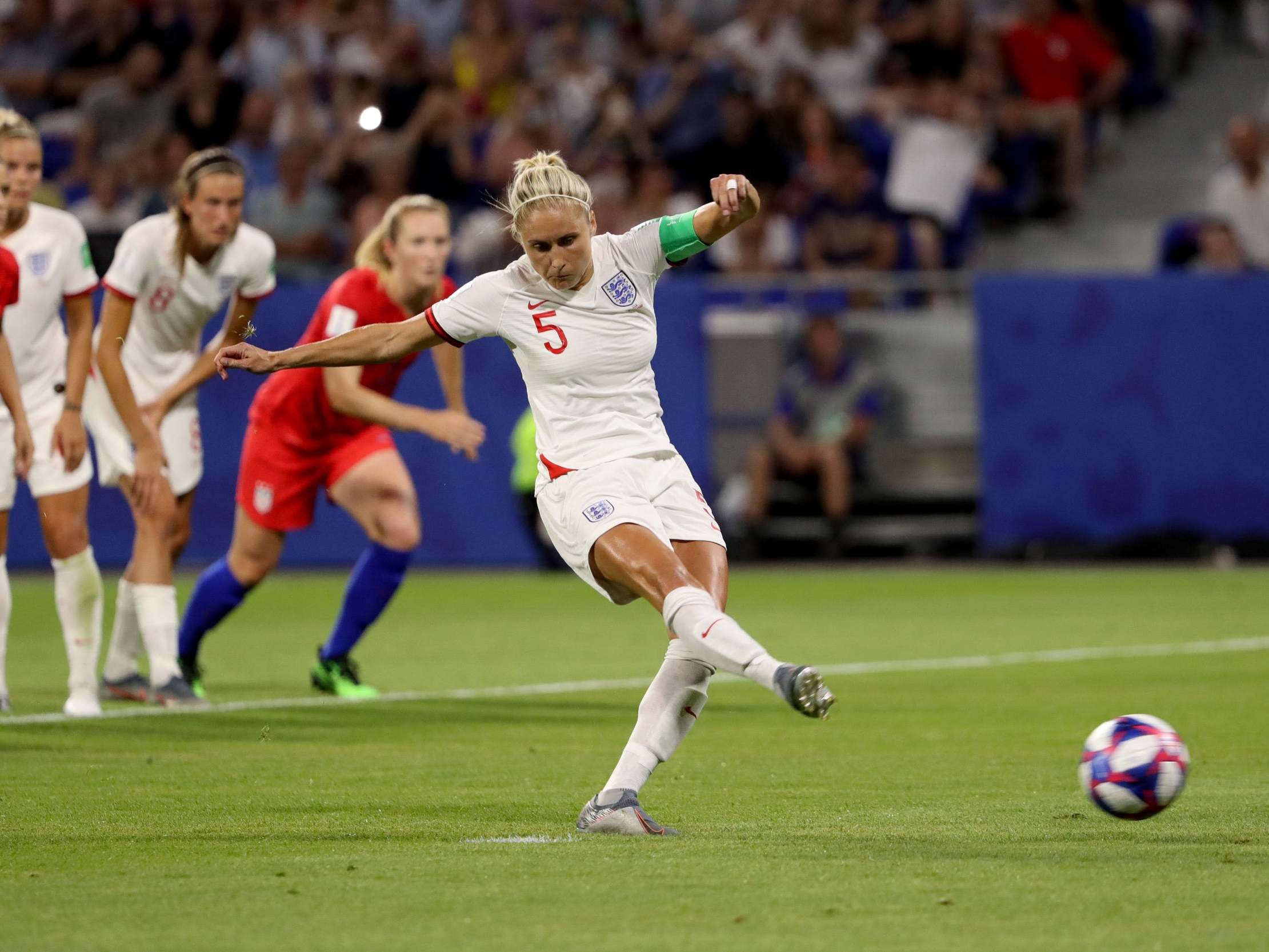 USA vs England: Captain Steph Houghton 'heartbroken' after penalty miss