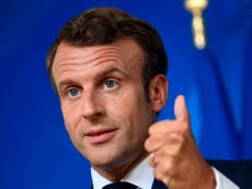 Emmanuel Macron says EU should not be scared of no-deal Brexit
