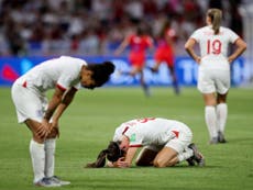 England knocked out of Women's World Cup by USA