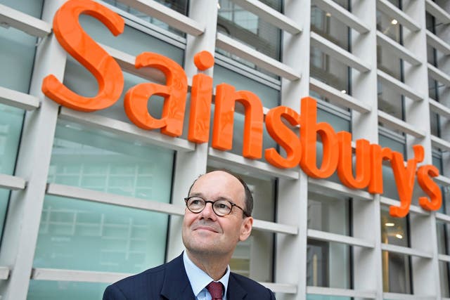 Sainsbury's boss Mike Coupe who has unveiled plans to cut costs by £500m over five years