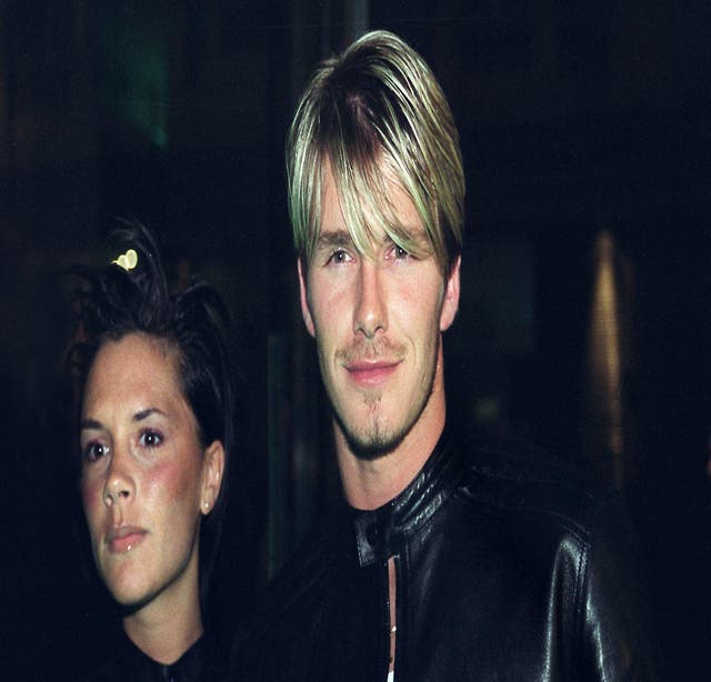 Victoria Beckham and David Beckham Make a Stylish Couple at London