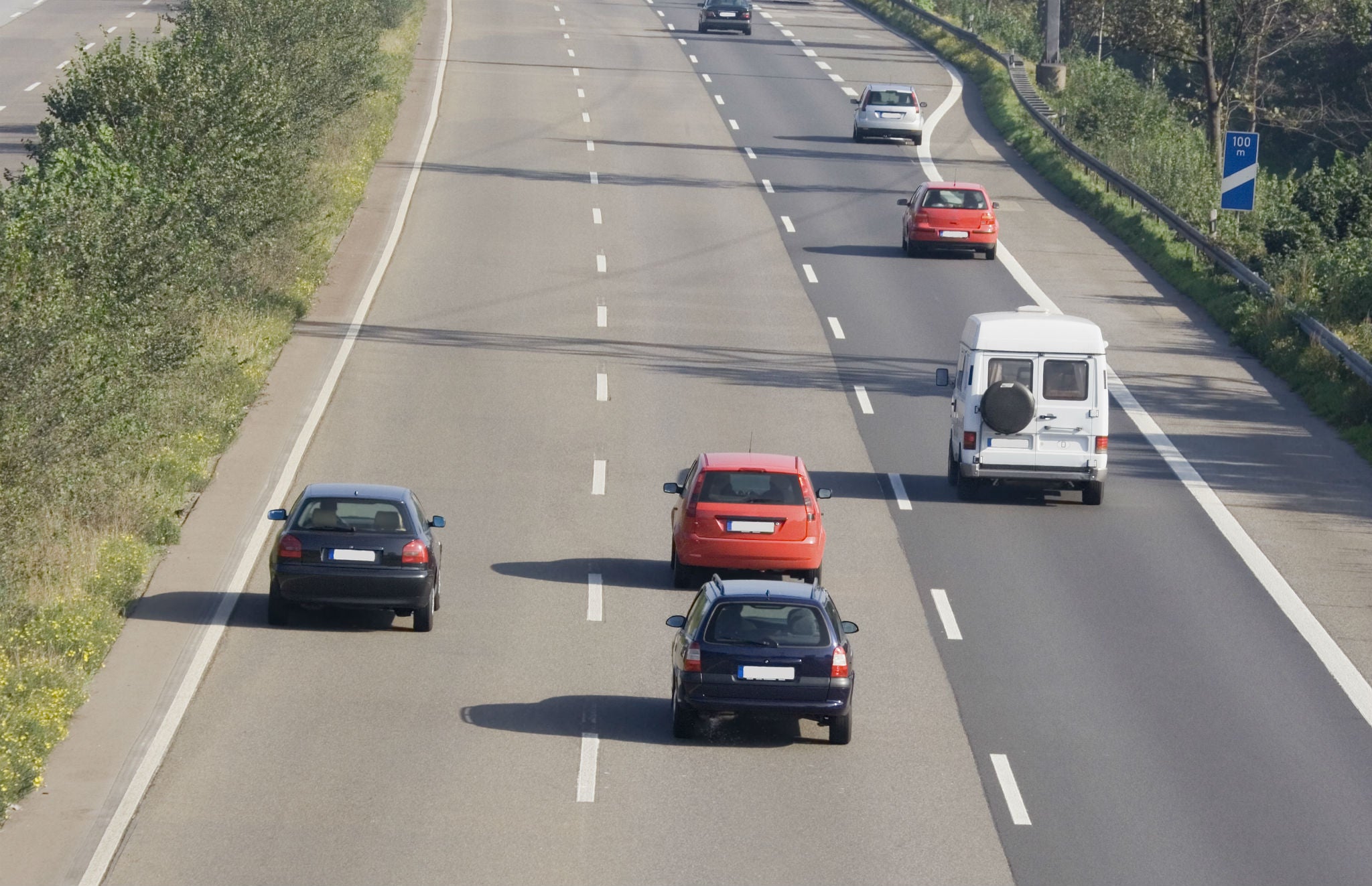 Tailgaters seem to be the number-one cause of stress for the group