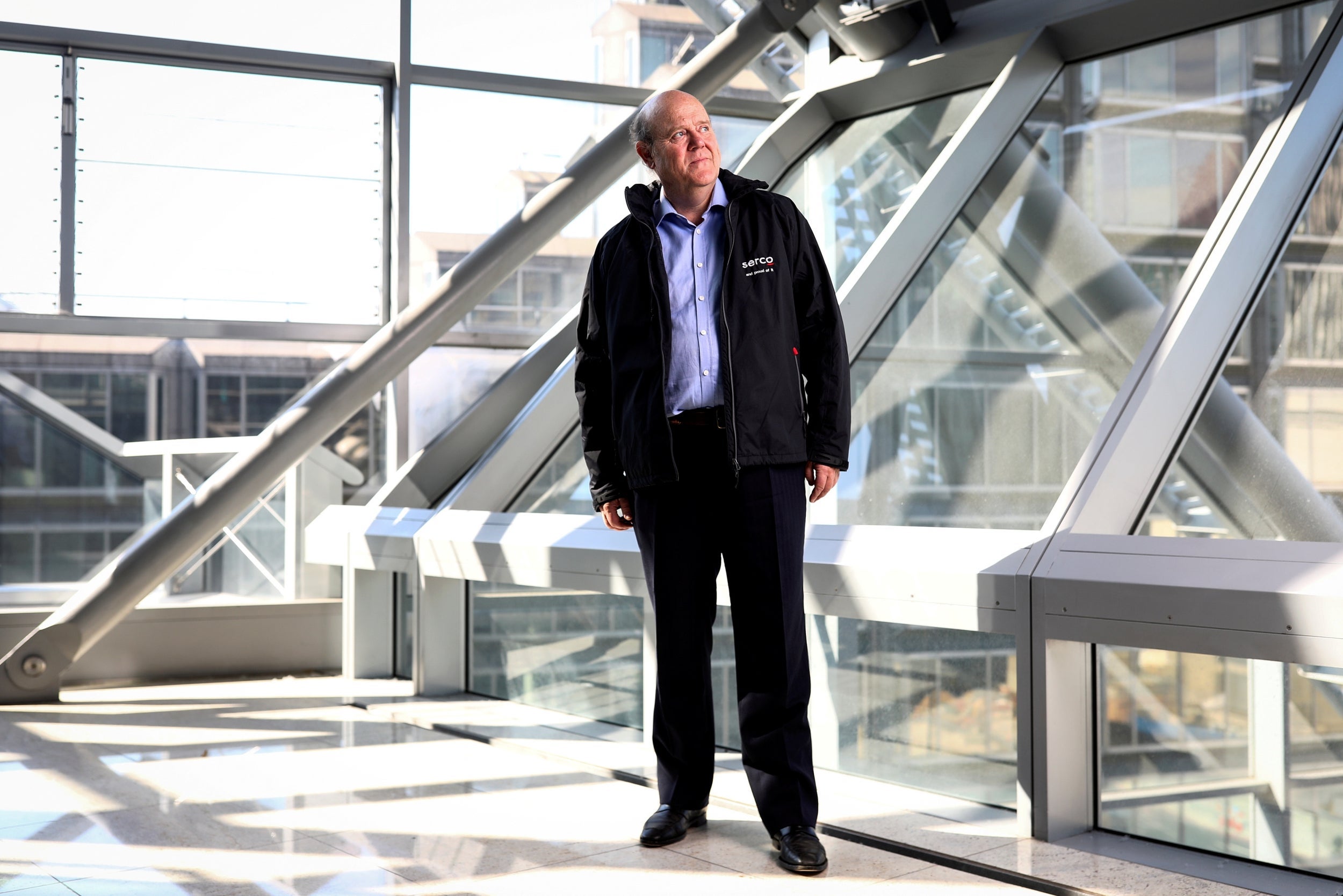 Rupert Soames, Serco Group chief executive, said he was ‘mortified’ by the company’s behaviour