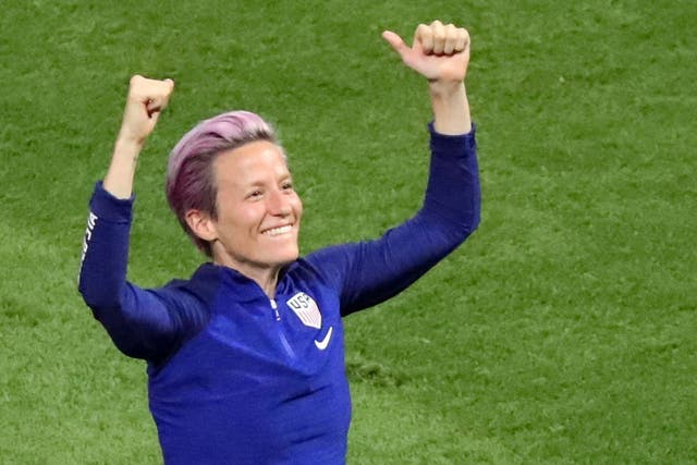Megan Rapinoe was supported by Labour leader Jeremy Corbyn in her spat with Donald Trump