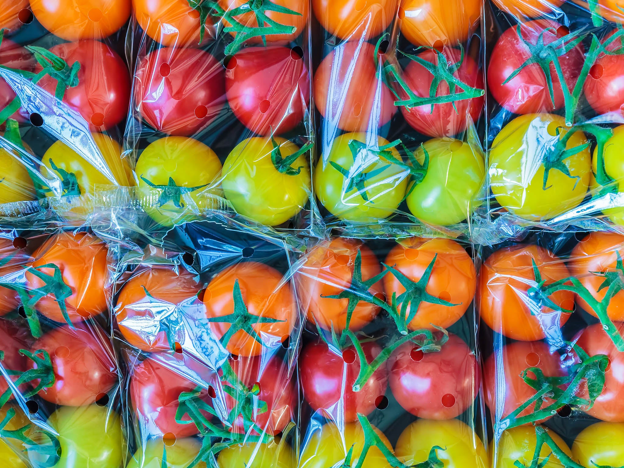 Plastic packaging is used in the food supply chain because it supports the safe distribution of food over long distances and minimises food waste by keeping food fresh for longer