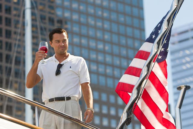 Leonardo DiCaprio in 'The Wolf of Wall Street'