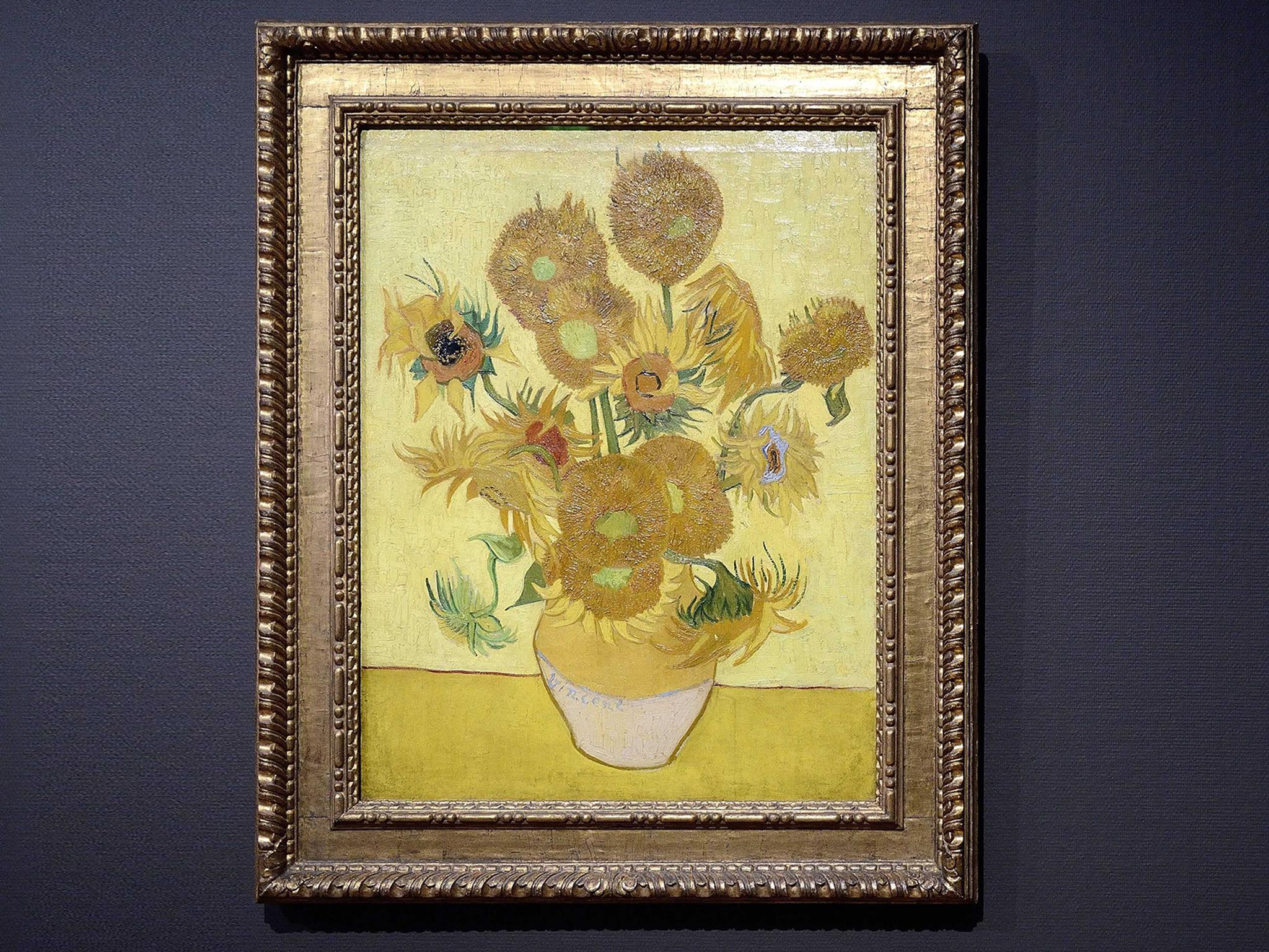 Van gogh deals sunflowers original