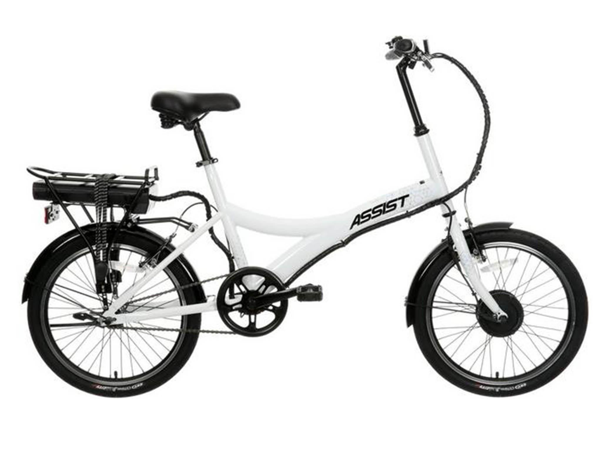coyote connect eco power assisted electric folding bike
