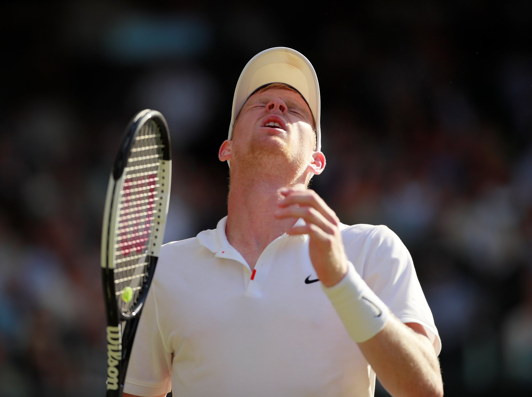 Kyle Edmund is out of Wimbledon