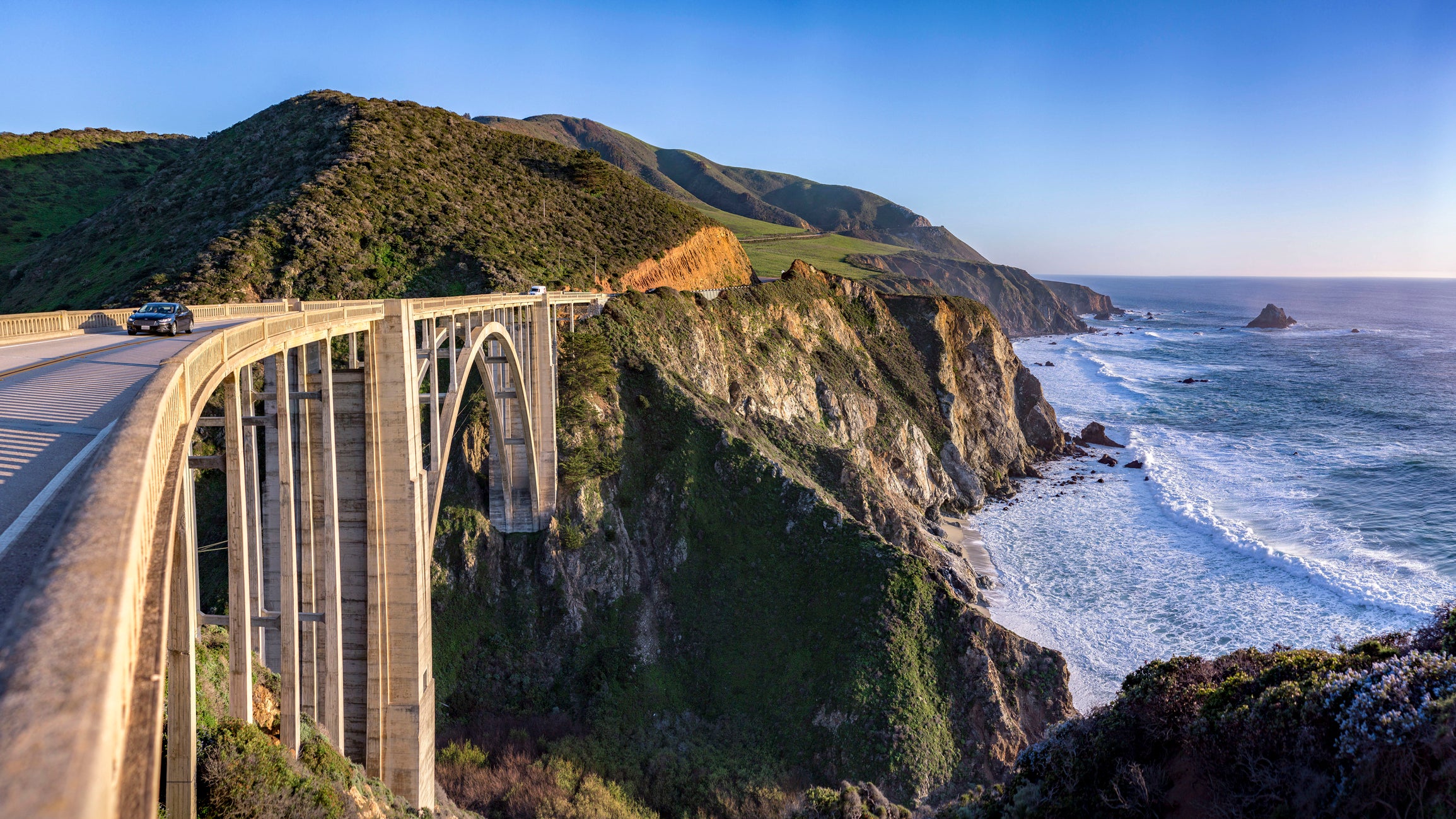 Bixby Creek Bridge is featured heavily in the show