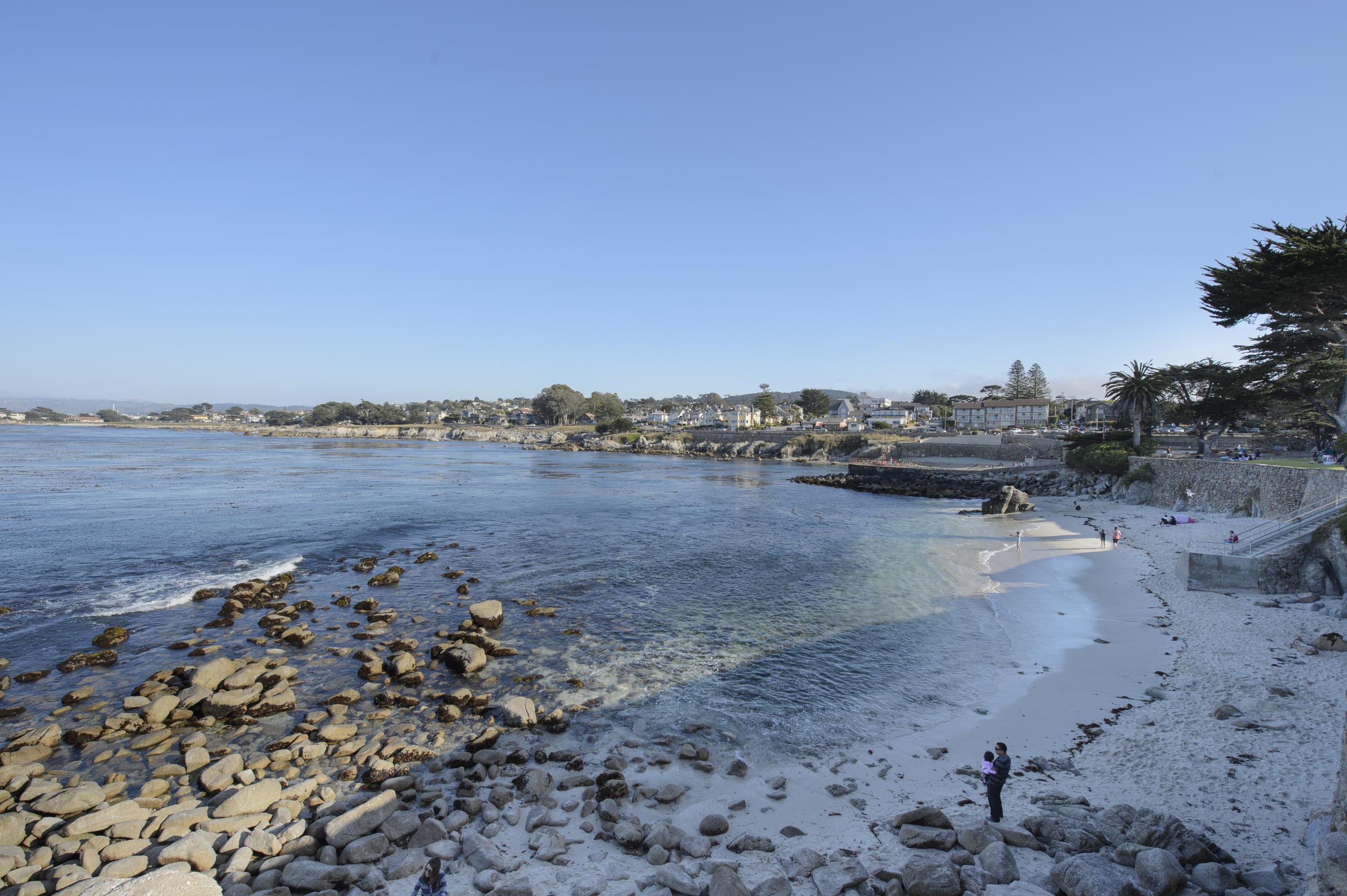 Lovers Point in Monterey is an idyllic place to watch the sun go down