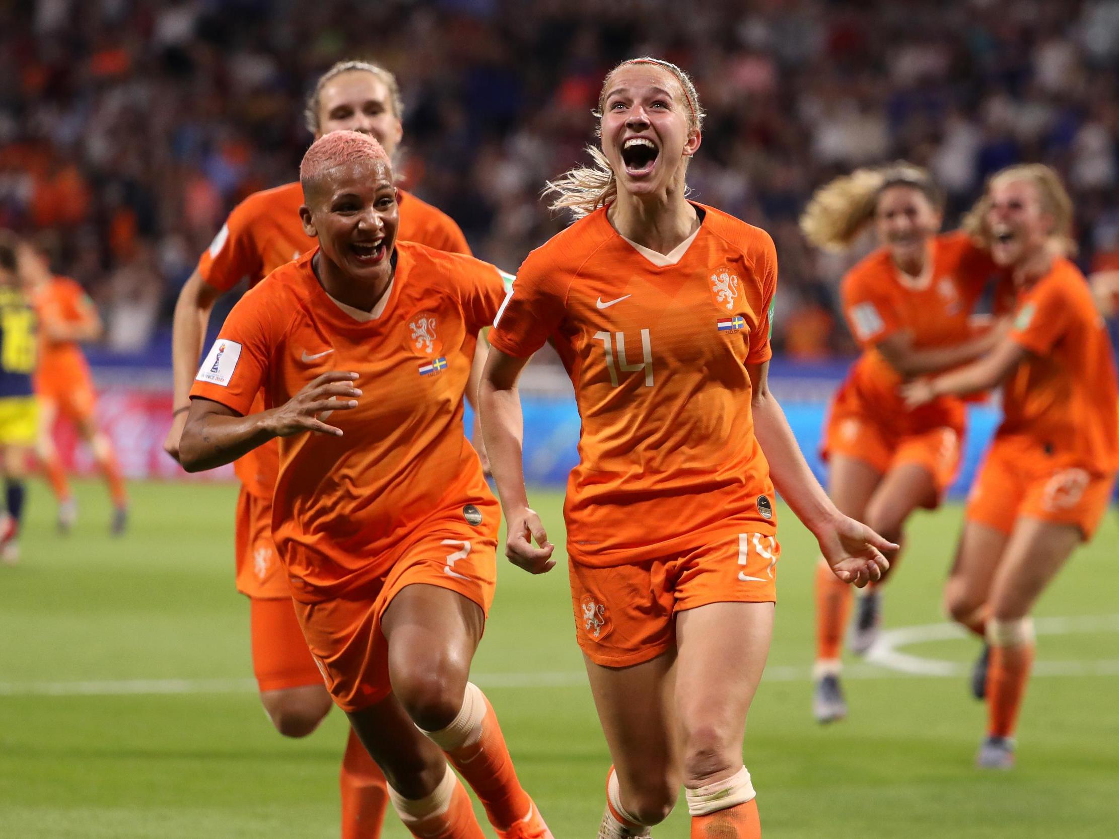 Netherlands vs Sweden: Jackie Groenen's extra-time winner fires Dutch into Women's World Cup final