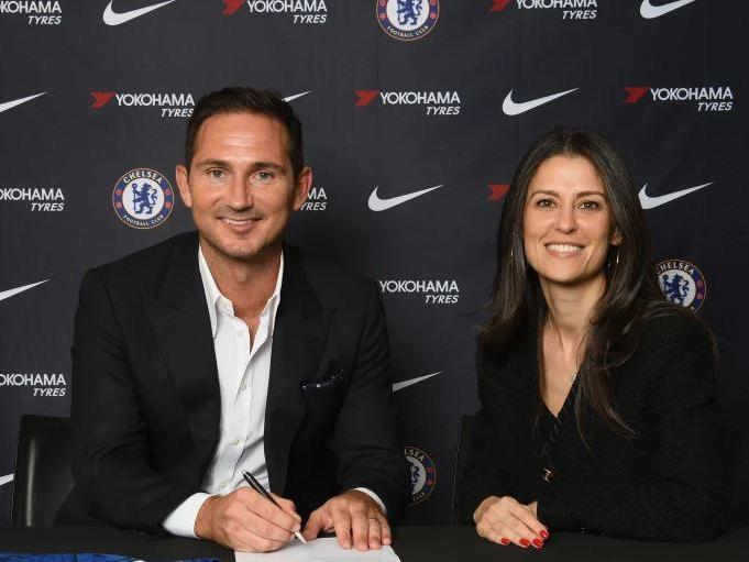 Lampard has been appointed Chelsea manager on a three-year deal