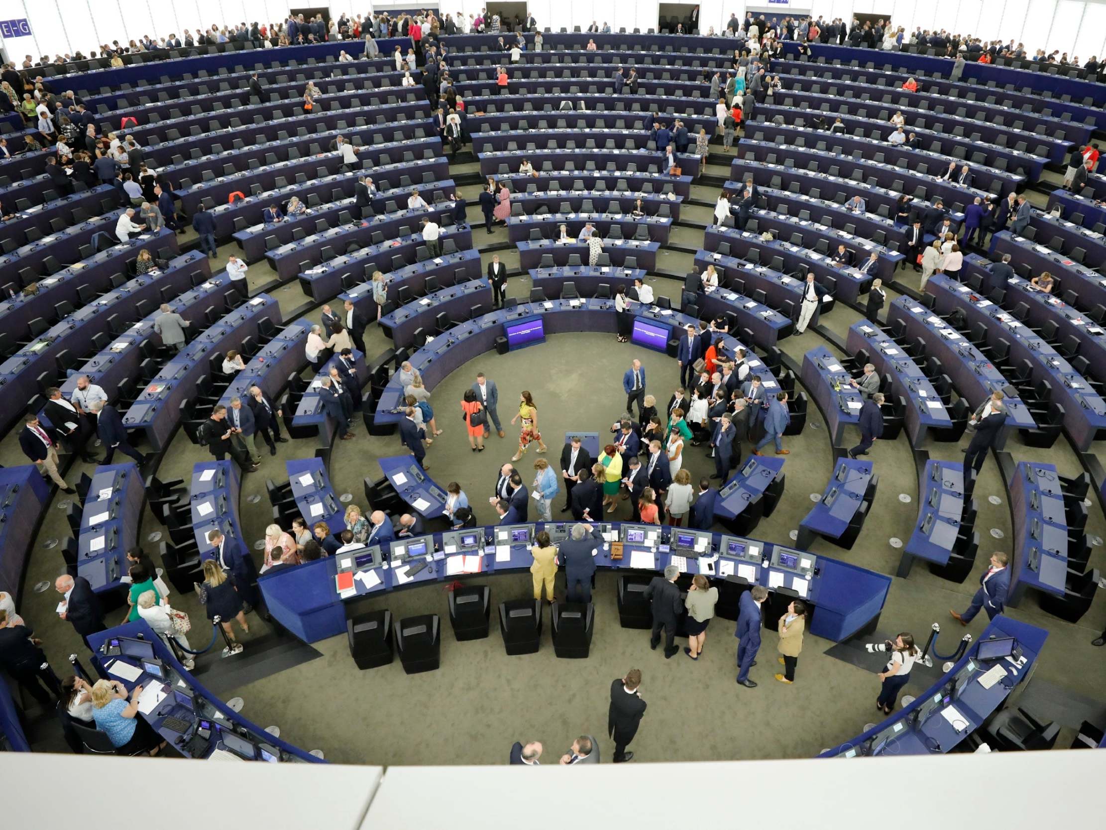 The European Parliament’s seat in Strasbourg