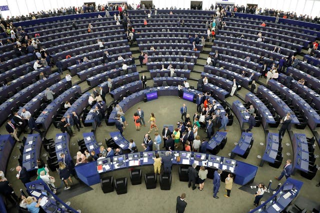 The European Parliament's seat in Strasbourg