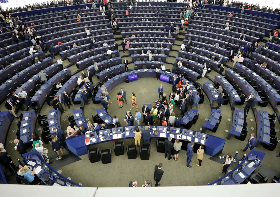 The European Parliament's seat in Strasbourg