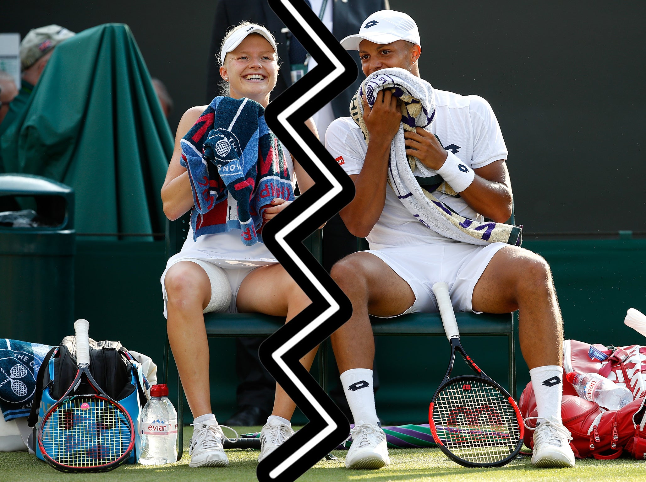 Dart and Clarke's doubles partnership is over