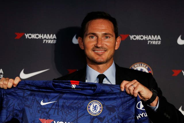 Lampard is unveiled as the new Chelsea manager