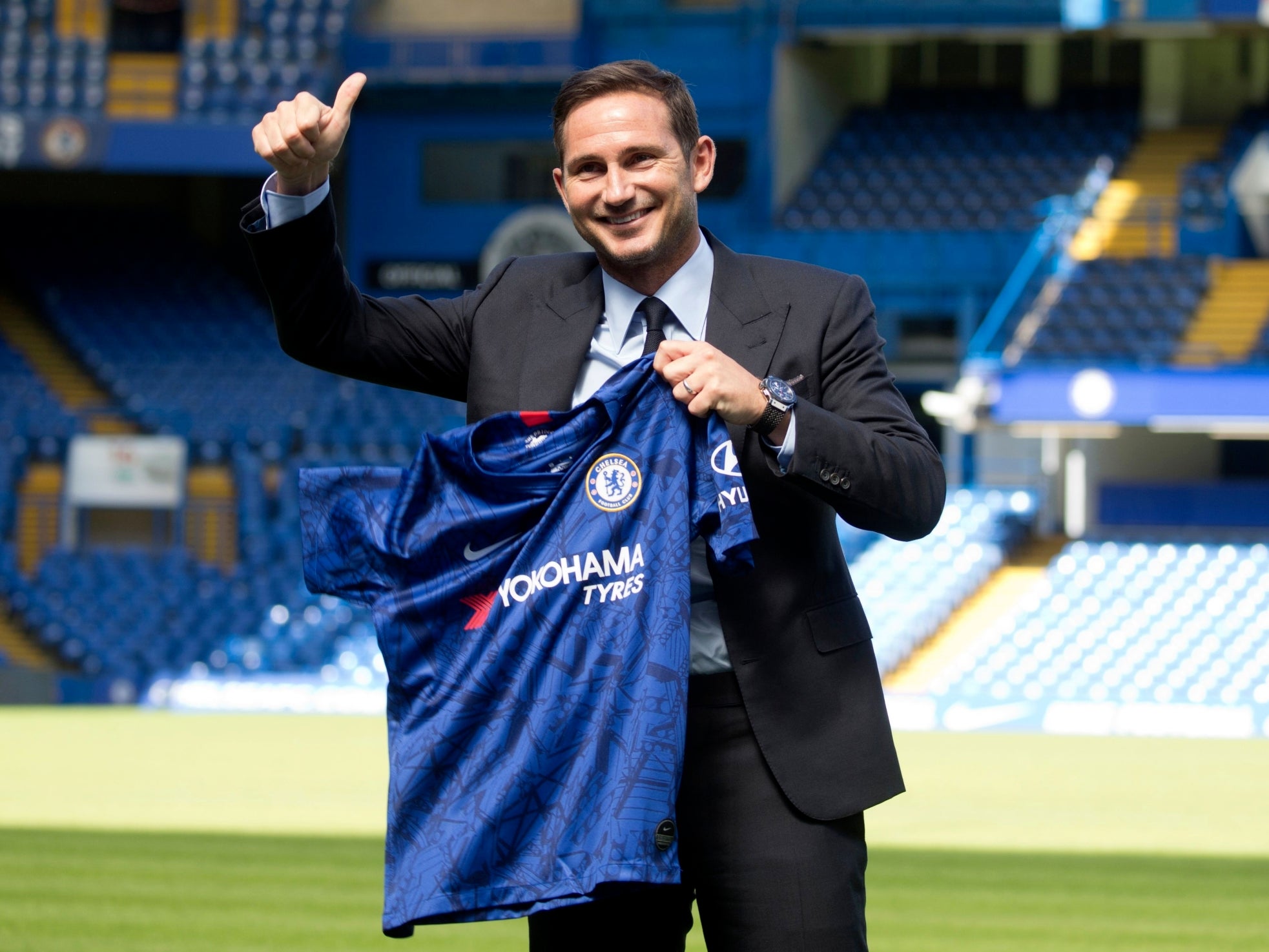 Lampard is unveiled as the new Chelsea manager