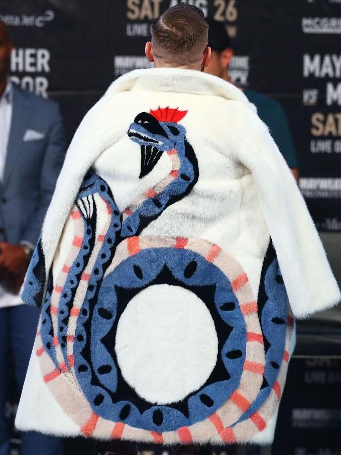 Conor McGregor's Coat: The Story Behind The Boxer's UFC Mink Coat