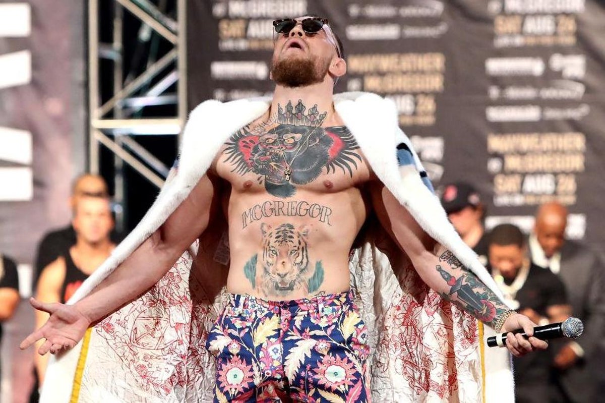 venom der Hurtig PETA urge Conor McGregor to stop wearing fur after UFC star flaunts Gucci  coats | The Independent | The Independent