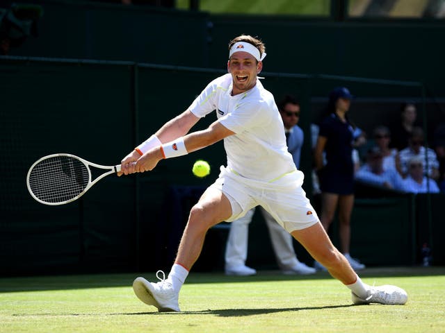 Cameron Norrie of Great Britain