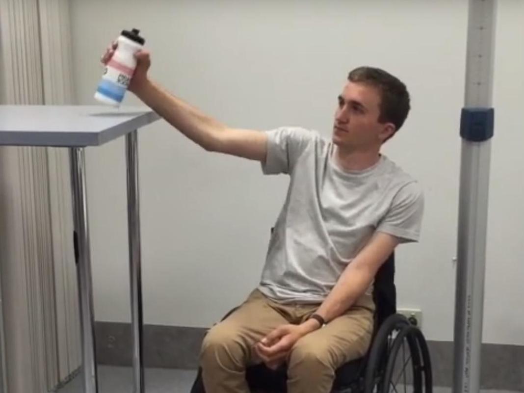 Paralysed patients who had no use of their hands and lacked the ability to extend their arms regained life-changing mobility in their upper limbs