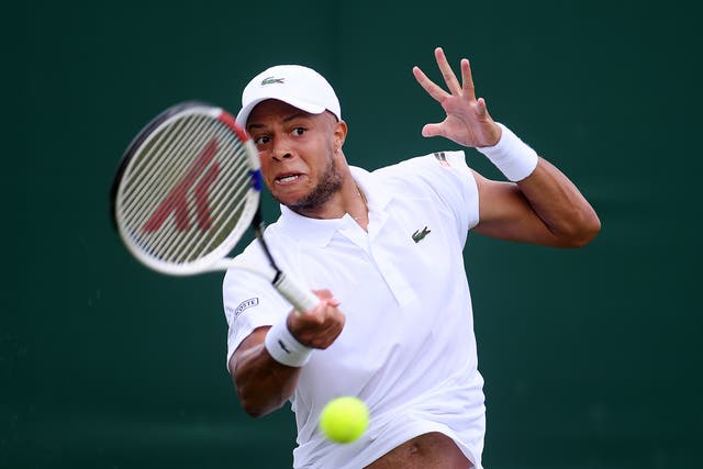 Jay Clarke lost on Centre Court today
