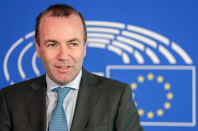 Manfred Weber, the EPP (European People's Party) chair and its lead candidate for the Commission presidency
