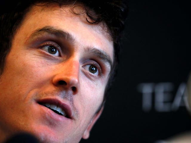 Geraint Thomas speaks to media ahead of the Tour de France